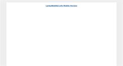 Desktop Screenshot of m.lankawebnet.info